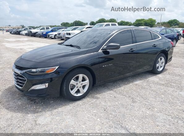 1G1ZC5ST5LF000153 2020 CHEVROLET MALIBU Black Przód lewy