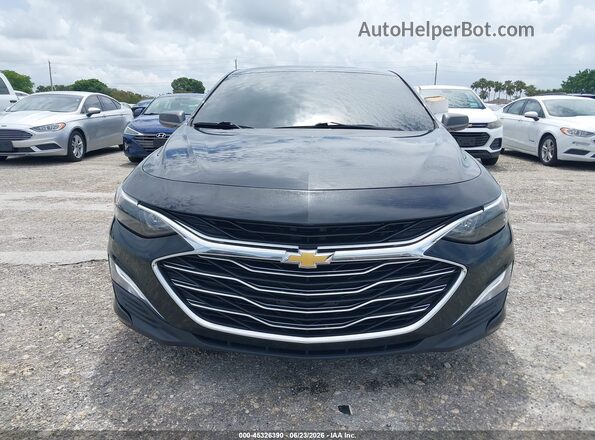 1G1ZC5ST5LF000153 2020 CHEVROLET MALIBU Black Widok z przodu