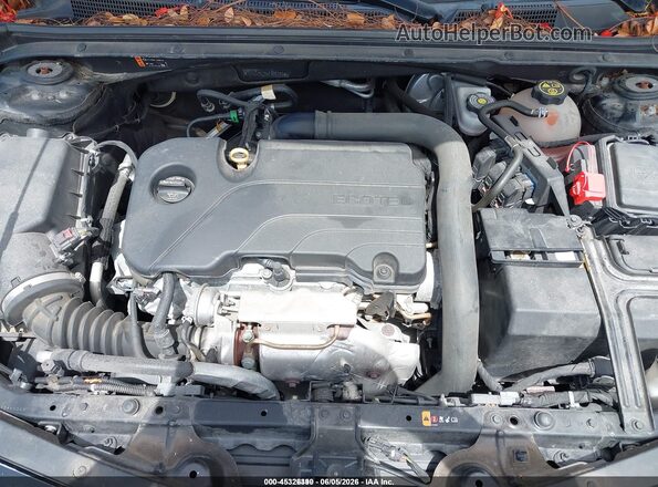1G1ZC5ST5LF000153 2020 CHEVROLET MALIBU Black Widok z tyłu