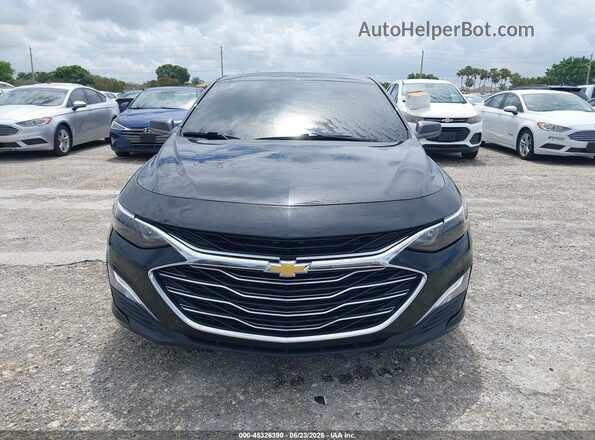 1G1ZC5ST5LF000153 2020 CHEVROLET MALIBU Black Widok zestawu wskaźników