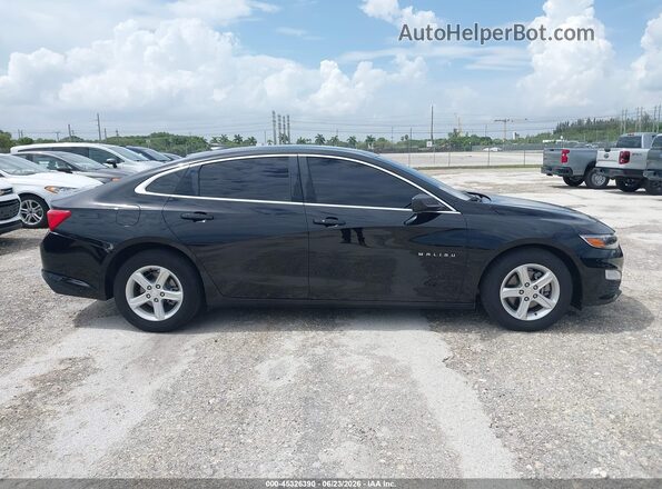 1G1ZC5ST5LF000153 2020 CHEVROLET MALIBU Black Widok wnętrza z tyłu