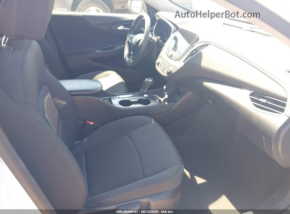 1G1ZC5ST5LF134516 2020 CHEVROLET MALIBU White Вид салону спереду