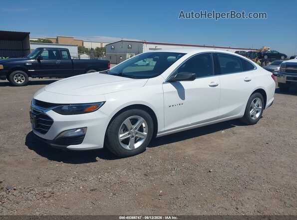 1G1ZC5ST5LF134516 2020 CHEVROLET MALIBU White Передня ліва чверть