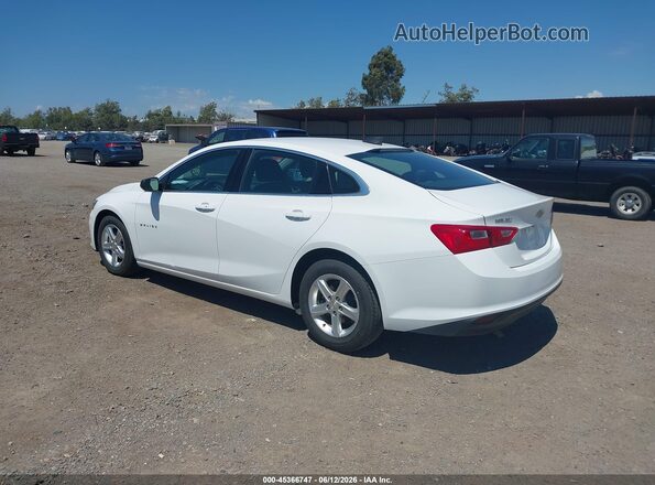 1G1ZC5ST5LF134516 2020 CHEVROLET MALIBU White Задня ліва чверть