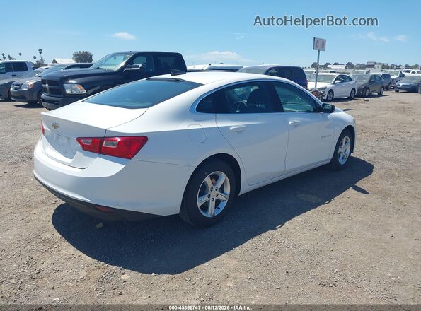 1G1ZC5ST5LF134516 2020 CHEVROLET MALIBU White Задня права чверть