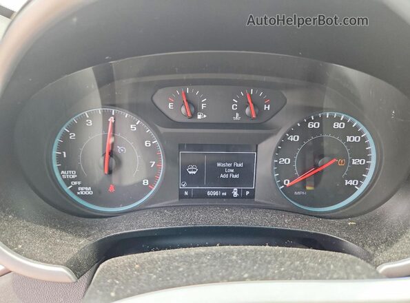 1G1ZC5ST5PF180448 2023 CHEVROLET MALIBU Белый Вид щитка приборов