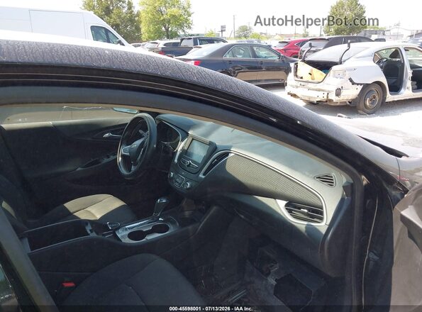1G1ZC5ST6GF275522 2016 CHEVROLET MALIBU Черный Вид салона спереди