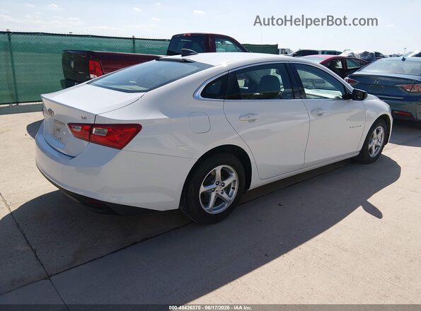 1G1ZC5ST6GF284284 2016 CHEVROLET MALIBU White Հետևի աջ