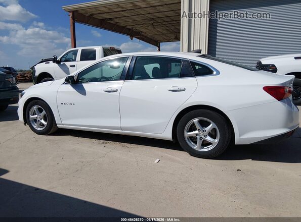 1G1ZC5ST6GF284284 2016 CHEVROLET MALIBU White 