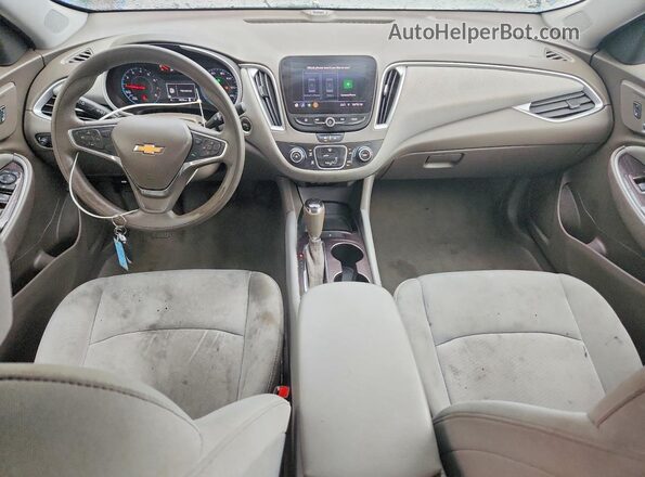 1G1ZC5ST6LF069160 2020 CHEVROLET MALIBU Blue Widok deski rozdzielczej