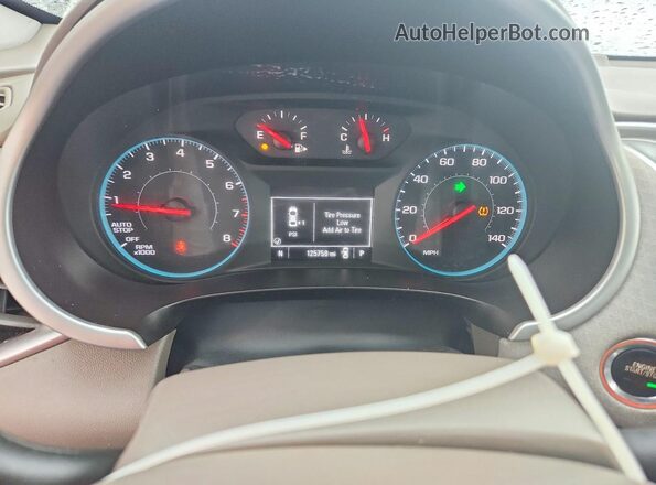 1G1ZC5ST6LF069160 2020 CHEVROLET MALIBU Blue Widok zestawu wskaźników