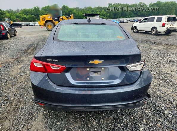 1G1ZC5ST6LF069160 2020 CHEVROLET MALIBU Blue Widok z tyłu