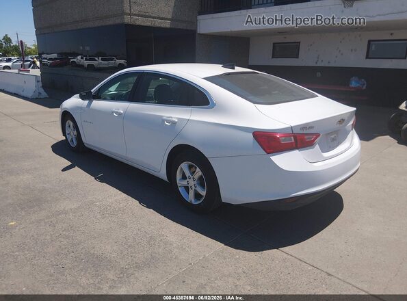 1G1ZC5ST6LF134542 2020 CHEVROLET MALIBU White Հետևի ձախ