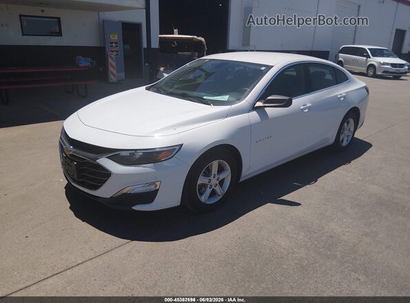 1G1ZC5ST6LF134542 2020 CHEVROLET MALIBU White Առջևի ձախ երեք քառորդ տեսարան