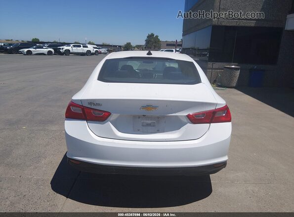 1G1ZC5ST6LF134542 2020 CHEVROLET MALIBU White 