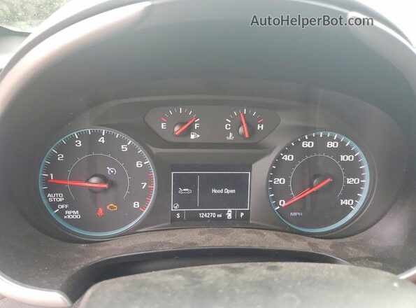 1G1ZC5ST6MF083058 2021 CHEVROLET MALIBU Silver ხელსაწყოთა პანელის ხედი