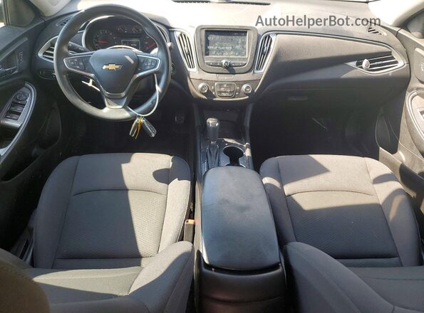 1G1ZC5ST7HF262991 2017 CHEVROLET MALIBU Charcoal Вид панелі приладів
