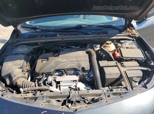 1G1ZC5ST7HF262991 2017 CHEVROLET MALIBU Charcoal Вид задньої частини салону