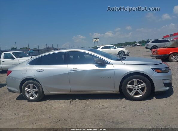 1G1ZC5ST7LF065067 2020 CHEVROLET MALIBU Silver Widok wnętrza z tyłu