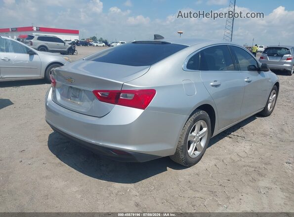 1G1ZC5ST7LF065067 2020 CHEVROLET MALIBU Silver Tył prawy