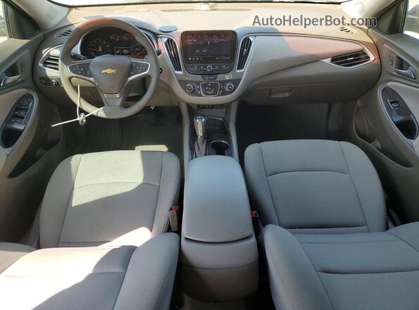 1G1ZC5ST7LF116308 2020 CHEVROLET MALIBU Blue Dashboard view