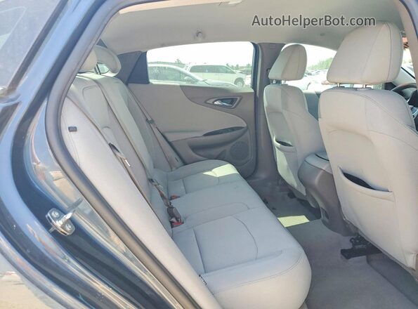 1G1ZC5ST7LF116308 2020 CHEVROLET MALIBU Blue Rear seats view