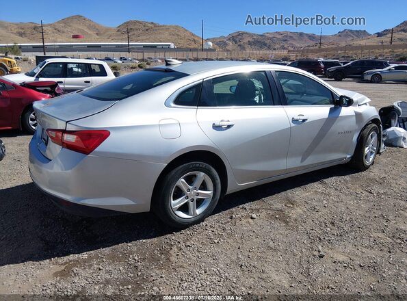 1G1ZC5ST7MF040137 2021 CHEVROLET MALIBU Silver Հետևի աջ