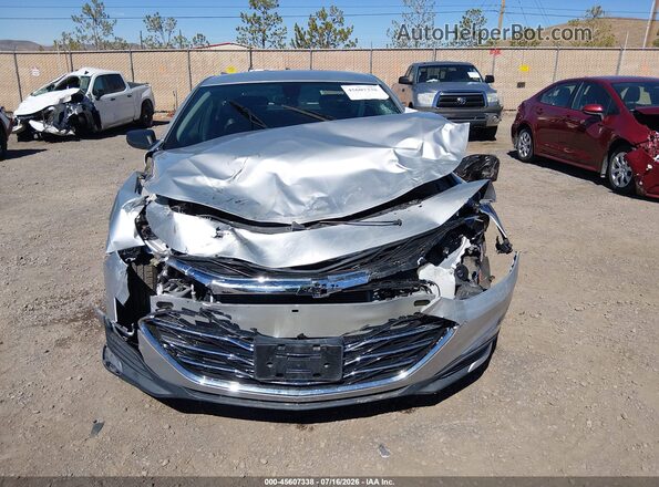 1G1ZC5ST7MF040137 2021 CHEVROLET MALIBU Silver Առջևի վահանակի տեսք