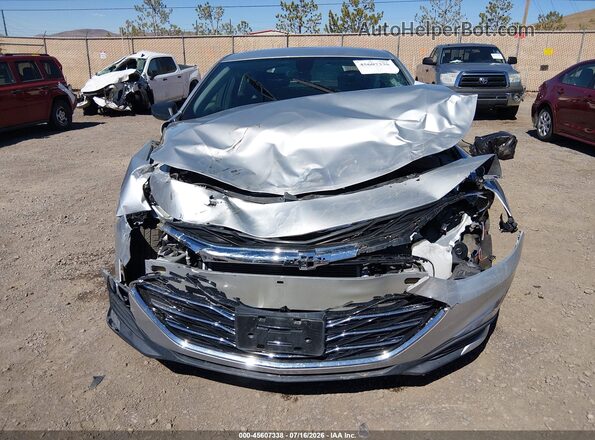 1G1ZC5ST7MF040137 2021 CHEVROLET MALIBU Silver Դիմացի տեսք