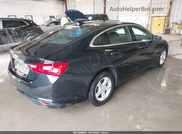 1G1ZC5ST7NF136111 2022 CHEVROLET MALIBU Black Tył prawy