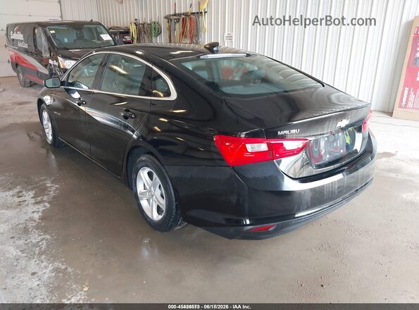 1G1ZC5ST7NF136111 2022 CHEVROLET MALIBU Black Tył lewy