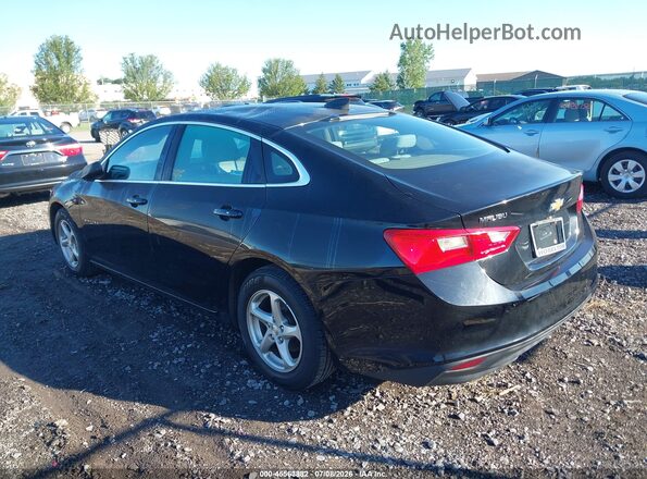 1G1ZC5ST8GF244594 2016 CHEVROLET MALIBU Black Trasero izquierdo