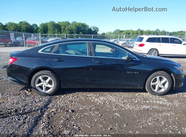1G1ZC5ST8GF244594 2016 CHEVROLET MALIBU Black Vista interior trasera