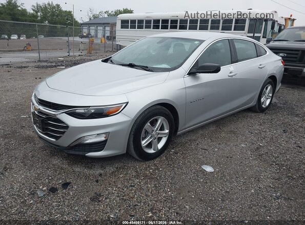 1G1ZC5ST8LF000129 2020 CHEVROLET MALIBU Silver Vista tres cuartos delantera izquierda