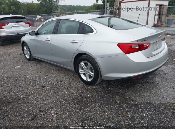 1G1ZC5ST8LF000129 2020 CHEVROLET MALIBU Silver Trasero izquierdo