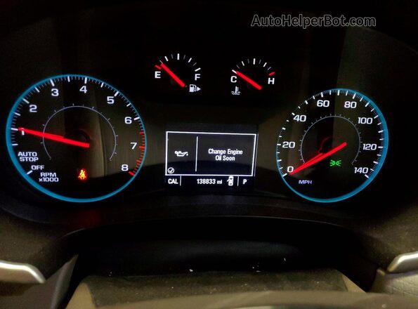 1G1ZC5ST8LF025208 2020 CHEVROLET MALIBU Gray ხელსაწყოთა პანელის ხედი