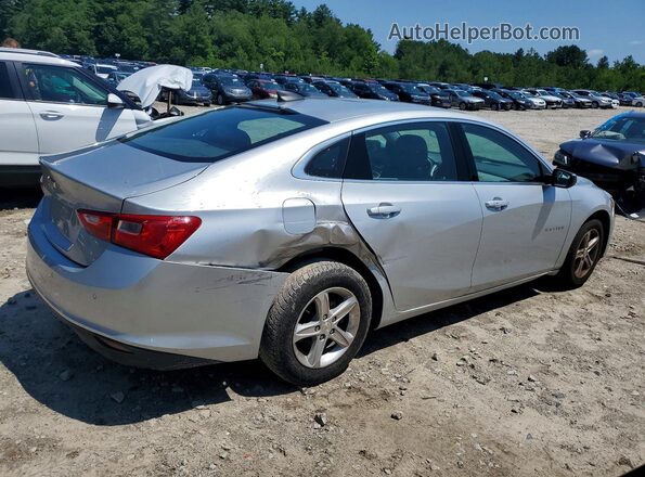 1G1ZC5ST8LF083061 2020 CHEVROLET MALIBU Silver Rear right