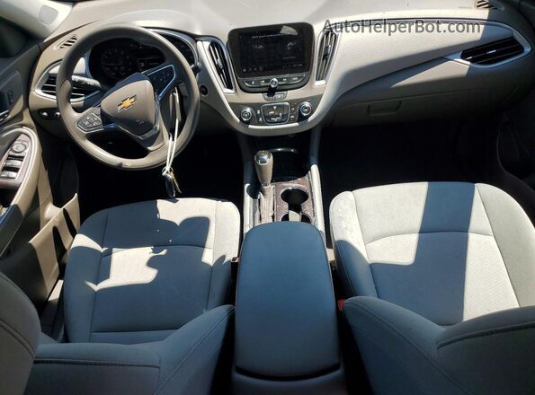 1G1ZC5ST8LF083061 2020 CHEVROLET MALIBU Silver Dashboard view