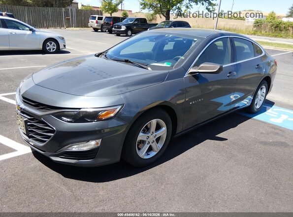 1G1ZC5ST8LF099003 2020 CHEVROLET MALIBU Синий Передняя левая четверть