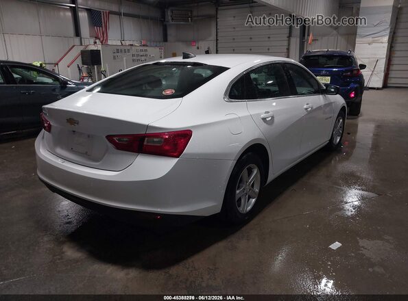 1G1ZC5ST8LF136793 2020 CHEVROLET MALIBU White Trasero derecho