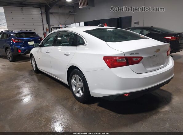 1G1ZC5ST8LF136793 2020 CHEVROLET MALIBU White Trasero izquierdo