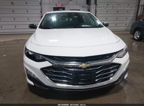1G1ZC5ST8LF136793 2020 CHEVROLET MALIBU White Vista del cuadro de instrumentos