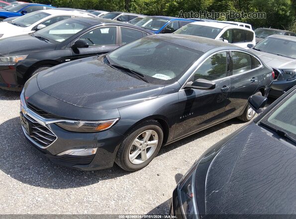 1G1ZC5ST8LF152301 2020 CHEVROLET MALIBU Gray წინა მარცხენა ხედი სამი მეოთხედიდან