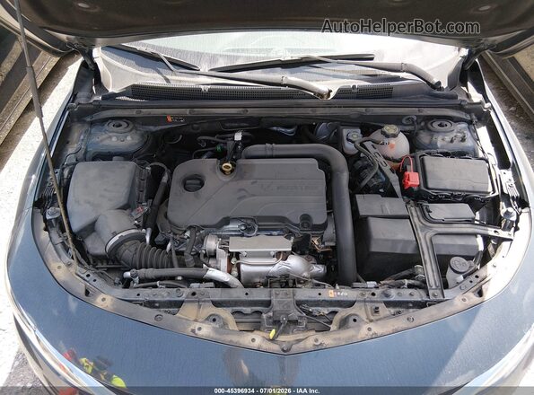 1G1ZC5ST8LF152301 2020 CHEVROLET MALIBU Gray უკანა ხედი