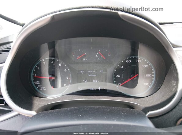 1G1ZC5ST8LF152301 2020 CHEVROLET MALIBU Gray უკანა სავარძლების ხედი