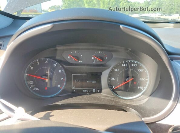 1G1ZC5ST8MF031477 2021 CHEVROLET MALIBU Maroon ხელსაწყოთა პანელის ხედი