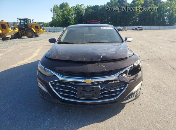 1G1ZC5ST8MF031477 2021 CHEVROLET MALIBU Maroon წინა ხედი
