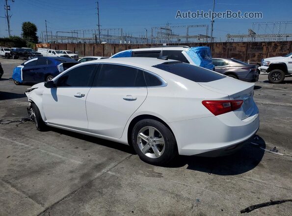 1G1ZC5ST8MF033133 2021 CHEVROLET MALIBU White Задня ліва чверть