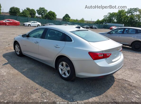 1G1ZC5ST8MF036999 2021 CHEVROLET MALIBU Серебряный Задняя левая четверть