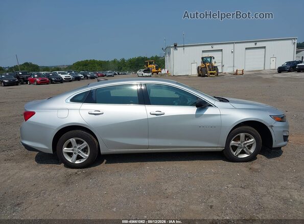 1G1ZC5ST8MF036999 2021 CHEVROLET MALIBU Серебряный Вид задней части салона